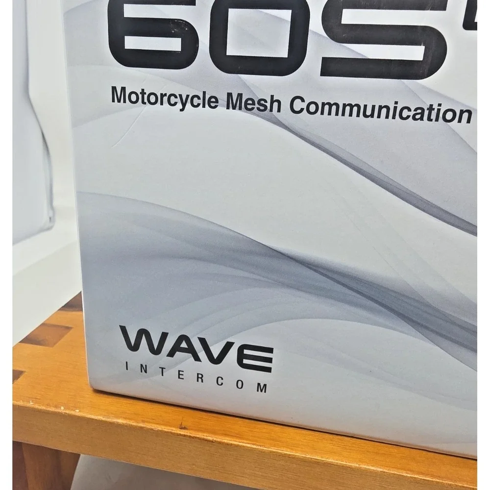 Sena 60S-01D Dual Pack Motorcycle Bluetooth Mesh Intercom Harman Kardon Sealed